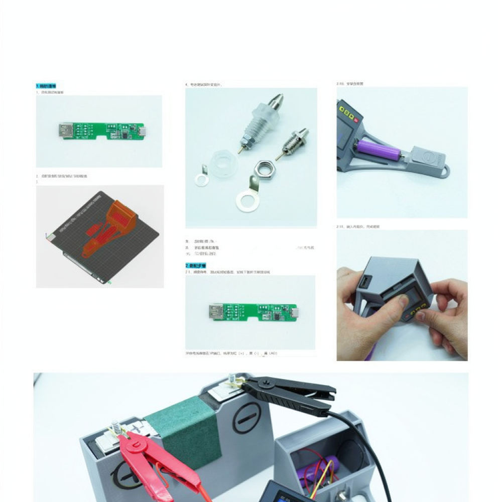 Tester rezystancji wewnętrznej – Battery Internal Resistance Tester Four Wire recenzja i cena